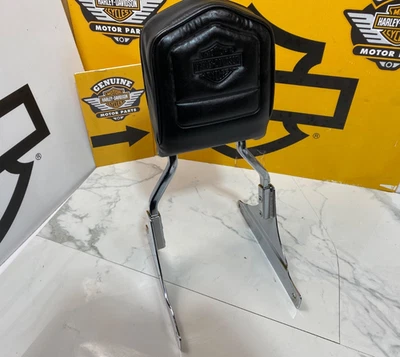84-06 OEM Softail Heritage FatBoy Harley passenger Sissy Bar Backrest - Image 1 of 4