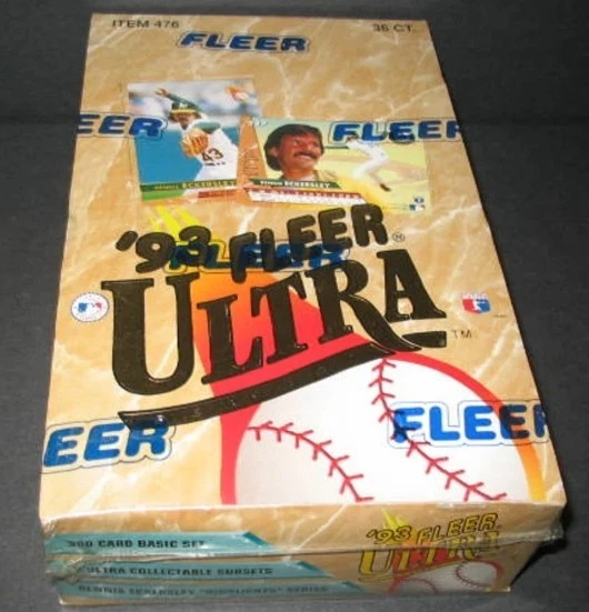 1993 Ultra Baseball - PickEm Lot Set Building, Team or Player Cards - Image 1 of 4