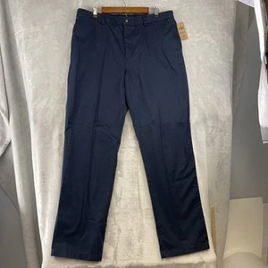 NEU Duluth Trading Middle Management khaki Herrenhose 38 x 34 marineblau Komfortbund - Bild 1 von 12