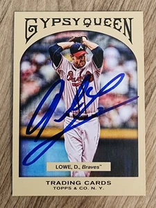 Derek Lowe Signed 2011 Gypsy Queen Card #277 Braves Red Sox LEGEND RAD - Picture 1 of 1