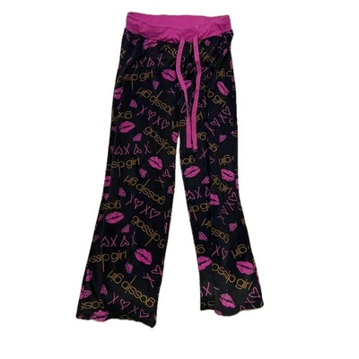 Gossip Girl Tv Series Lounge Sleep Pants Womans Med - Image 1 of 4