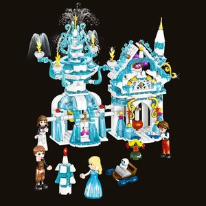 Castle building model blocks, small particle assembled toys, children's gifts - Picture 1 of 19