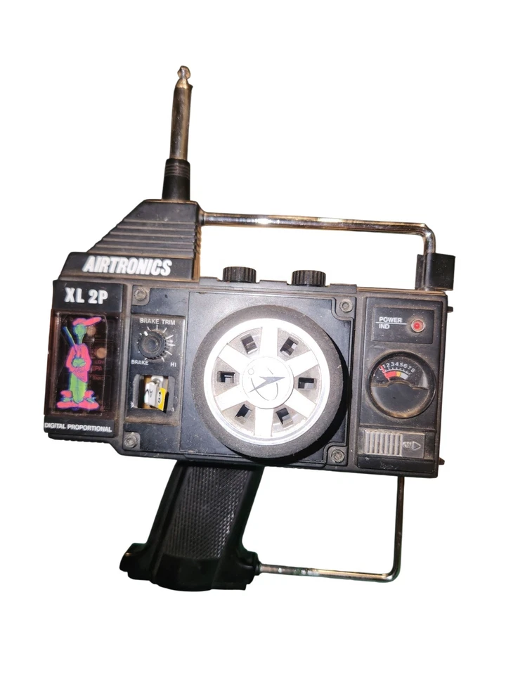 VTG Airtronics XL-2P Transmitter RC Model Kits Untested Balsa Controller  - Image 1 of 4