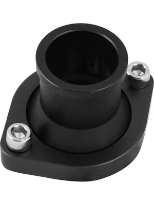 Proflow Water Neck, Billet Aluminium, Black Anodised, Straight Up (PFETH-805BK) - Image 1 of 4