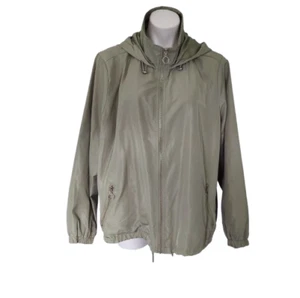 NWT Caribbean Joe Wind Breaker Jacket, light Green, Mens 2X - Picture 1 of 12