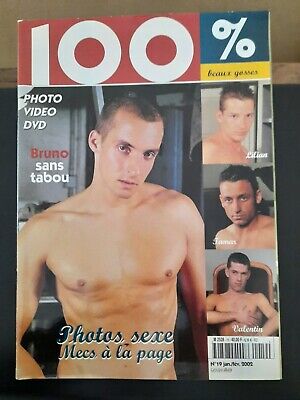 100% Beaux Gosses Magazine Gay N° 19 Jan/ Fév 2002 • 15€