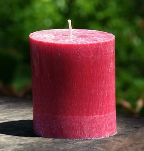 70hr ROSES & BABY POWDER Natural Floral Scented eco OVAL CANDLE Baby Shower Gift - Picture 1 of 12