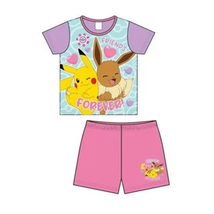 Girls Pokemon short Pyjamas 5-12 Years Old - Picture 1 of 2