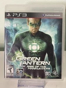 Green Lantern Rise of the Manhunters - Playstation 3 PS3 - Complete CIB Tested! - Picture 1 of 3