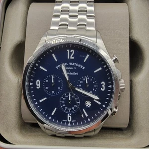 Fossil Men's Forrester Chronograph Stainless Steel Watch FS5605 - Picture 1 of 5