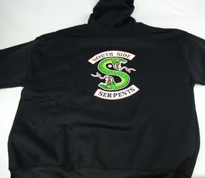 Riverdale South Side Serpents Inspired Hoodie Long-Sleeve Sweatshirt Unisex - XL - Picture 1 of 7