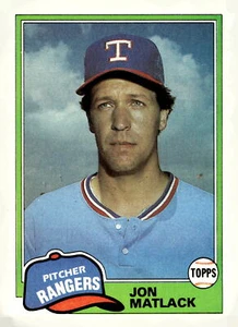 1981 Topps #656 Jon Matlack - Picture 1 of 2