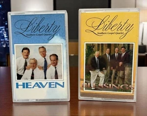 Liberty Southern Gospel Quartet Heaven / Blessings Cassette Tapes Inspirational - Picture 1 of 6
