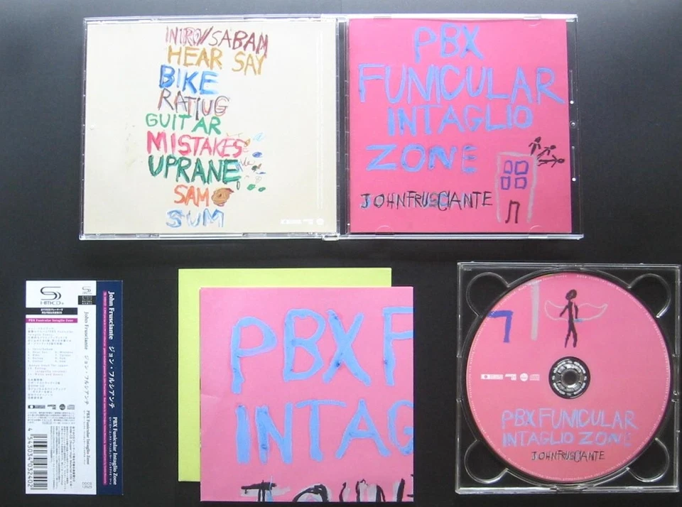 JOHN FRUSCIANTE PBX Funicular Intaglio Zone +2 JAPÓN con OBI CHILES ROJOS PICANTES Foto 1 de 1