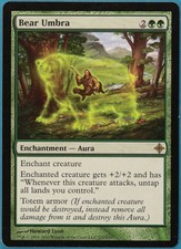 Bear Umbra Rise of the Eldrazi NM Green Rare MAGIC CARD (ID# 249558) ABUGames