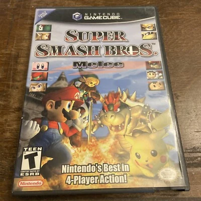 Super Smash Bros. Melee Complete CIB Nintendo GameCube - Image 1 of 4