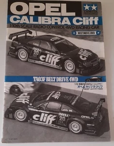 1997 Original TAMIYA 58188OPEL CALIBRA Cliff 1:10 Scale RC 4WD RacingCar Manual - Picture 1 of 18