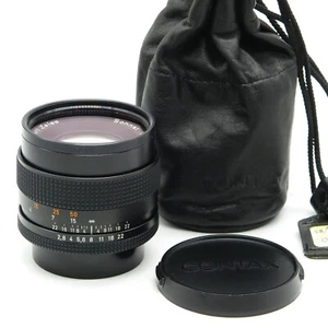 Contax Carl Zeiss Sonnar t* 85mm f/2.8 AEG - Pouch - Excellent vintage condition - Picture 1 of 12