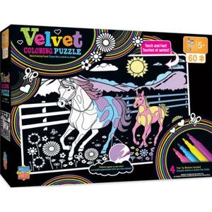Capolavori Velluto Colorazione 60pz Puzzle Cavalli #11708 - Foto 1 di 1