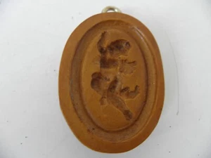 Springerle Model angelo volante impronta ovale antico modello in legno..NUOVO - Foto 1 di 4