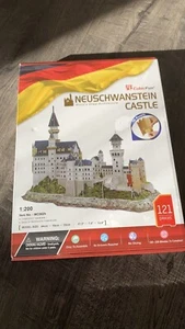CubicFun 3D Puzzle Neuschwanstein Castle Germany 121 Pieces MC062h - Picture 1 of 3