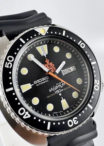 Seiko automatic sports watch 6309-7040 Iranian Royal Army Military Diver-Men - Picture 1 of 22