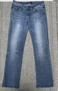 Rock & Republic Jeans Damen Größe 28 Bootcut Whiskered Denim Stretch - Bild 1 von 5