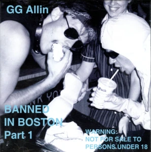 GG ALLIN - Banned In Boston Part 1 - CD - **BRAND NEW/STILL SEALED** - Picture 1 of 2
