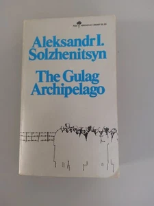 Aleksandr Solzhenitsyn The Gulag Archipelago 1st Printing Vintage Paperback - Foto 1 di 8
