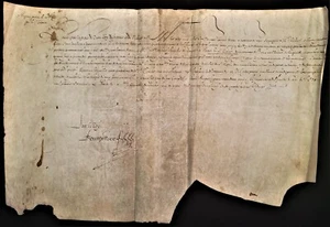 1629 KING LOUIS XIII SIGNED ORDER TO PAY 2 MILLION - König von Frankreich - Picture 1 of 10