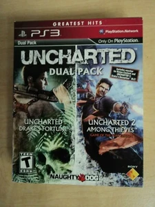 Playstation 3 PS3 Uncharted Dual Pack Game - Picture 1 of 5