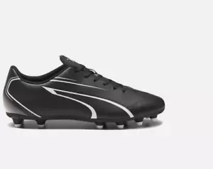 SCARPE SNEAKERS CALCIO UOMO PUMA VITORIA FG AG 107483 01 NERO ORIGINALE AI 2024 - Imagen 1 de 6