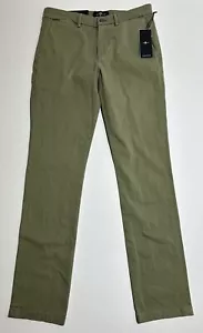 Pantalones chinos holgados 7 For All Mankind para hombre talla 30 para viaje lujo rendimiento slimmy - Imagen 1 de 12