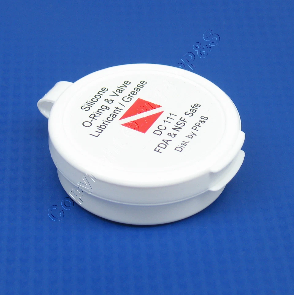 DOW CORNING 111 Compound Molykote O-Ring Valve SILICONE GREASE 1/4 oz 7 gm SCUBA