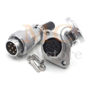 WS20 7pin Aviation Connector, High Voltaeg Power Cable Signal Plug, WEIPU - Picture 1 of 8
