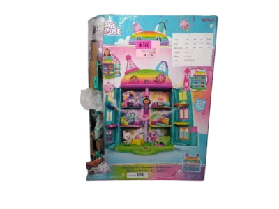 Gabby's Dollhouse 14 Pc Celebration Dollhouse| 25-Inch Tall, Damaged Packaging - Image 1 of 4