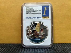 2017 NIUE Disney Moana & Maui NGC PF70 First Day Of Issue - Picture 1 of 5