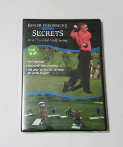 Roger Fredericks Reveals Secrets to a Powerful Golf Swing DVD -- NEW! SEALED!! - Picture 1 of 2