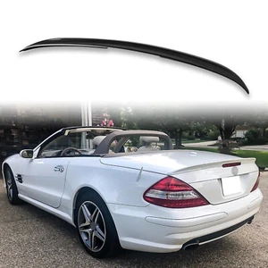 Alerón de bota ABS 197 negro obsidiana pintado para Mercedes Benz Clase SL R230 - Imagen 1 de 7