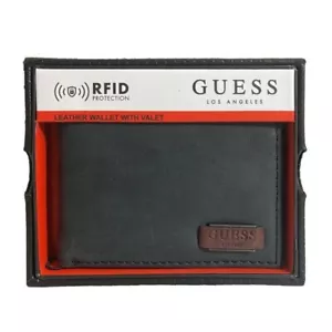 Guess Anatoli Leather Passcase Mens Cash/Money Wallet RFID Blocking Holder #40 - Picture 1 of 3