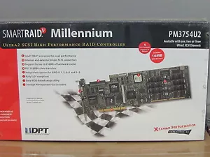 DPT PM3754U2 SmartRAID V Millennium 80MB/s SCSI High Performance RAID Controller - Picture 1 of 4