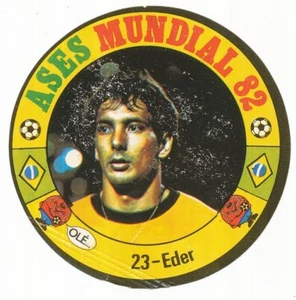 023 EDER # BRASILIEN WM 82 KARTEN ASS Mundial 82 REYAUCA - Bild 1 von 1