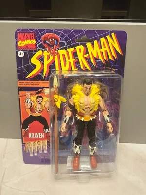 Figura de acción retro Marvel Comics Spiderman Kraven nueva Foto 1 de 2