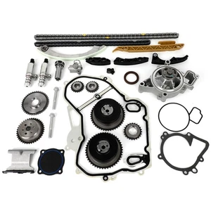 Timing Chain Kit VCT Selenoid Actuator Gear Water Pump For GM 2.2L 2.4L Ecotec - Picture 1 of 11