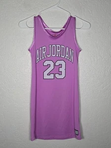 JORDAN Big Girls' Dress M Medium (10-12) Purple Jumpman - Picture 1 of 6