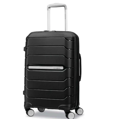 Samsonite Freeform Hardside Carry-On Luggage with Spinner Wheels Suitcase Black - Image 1 of 4