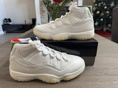 Size 10 Nike Air Jordan 11 XI 285 Atlanta Exclusive Retro Sail IN HAND - Image 1 of 4
