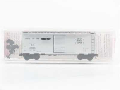 N Scale Micro-Trains MTL 20676 RI Rock Island Rockets 40' Box Car #20060 - Image 1 of 4