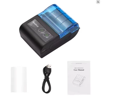 Беспроводной термопринтер Bisofice 58 мм/2 дюйма USB для розничной продажи iOS/Android - Изображение 1 из 4