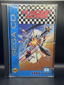 Racing Aces (Sega CD, 1993) CIB w/ Registration Card Tested & Working